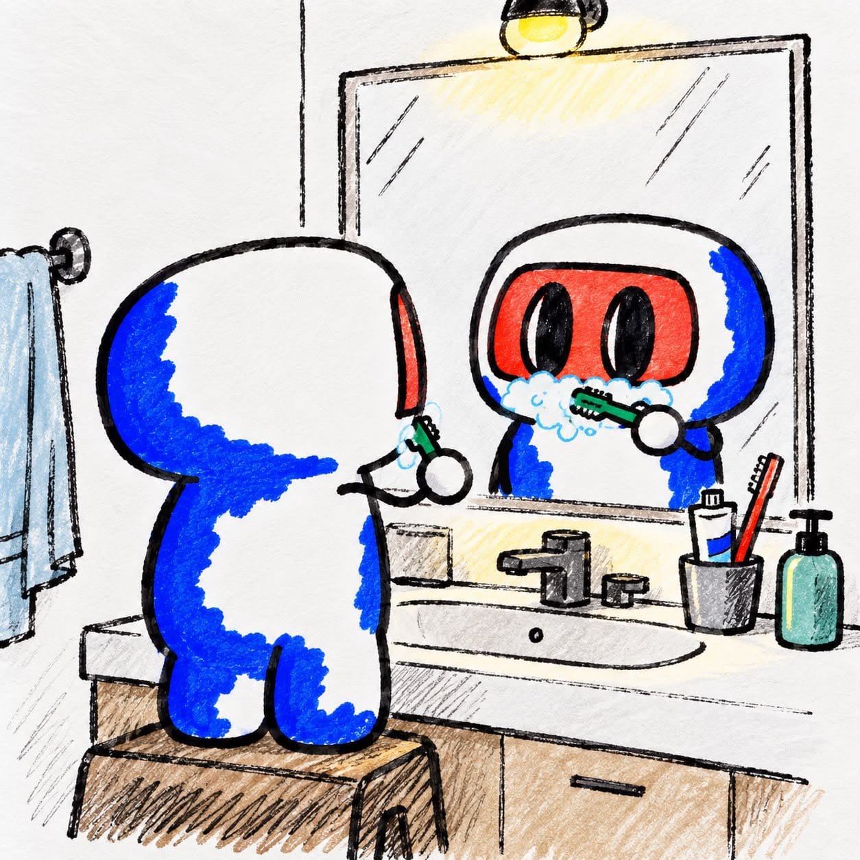 memee — brush, brush